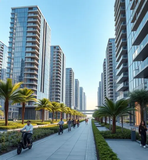 Architecture urbaine en grappes de 20 minutes à Dubaï en 2026