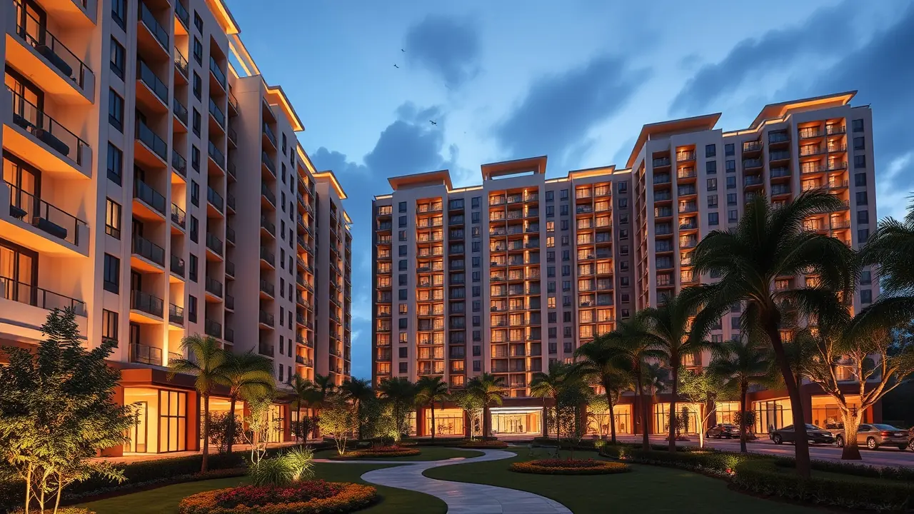Janayen Avenue Mirdif Hills 豪华住宅外观