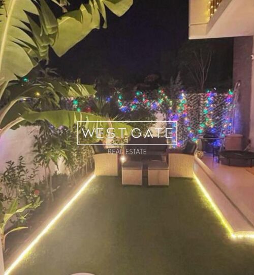 Furnished 3BR Villa | + maid | Garden terrace