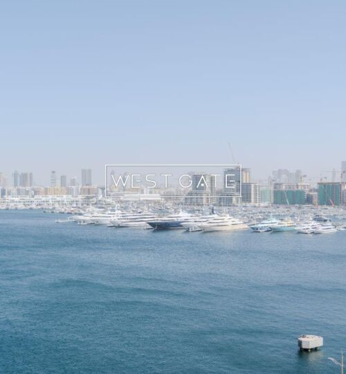 High-Floor 1BR | Burj Khalifa & Sea Views