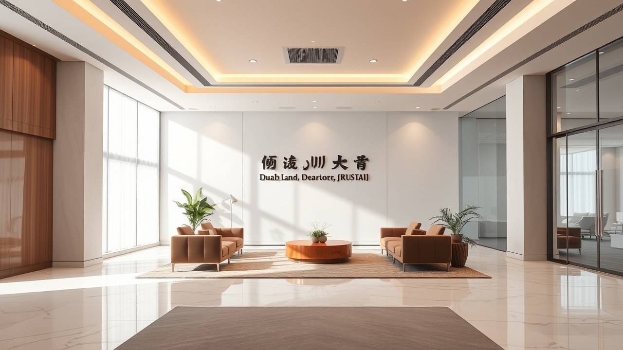 Inside a professional Dubai property trustee office