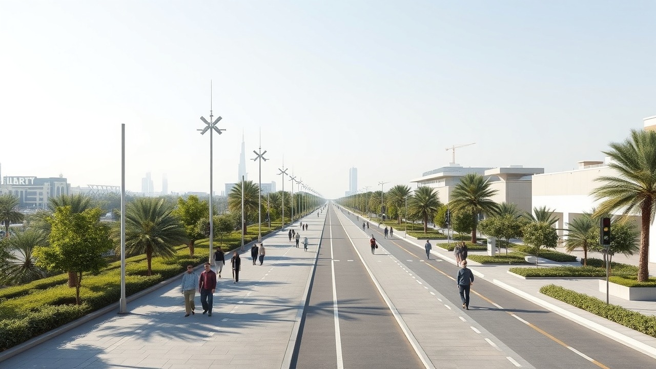 Smart city infrastructure and 5.5G integration in Al Jaddaf 2026