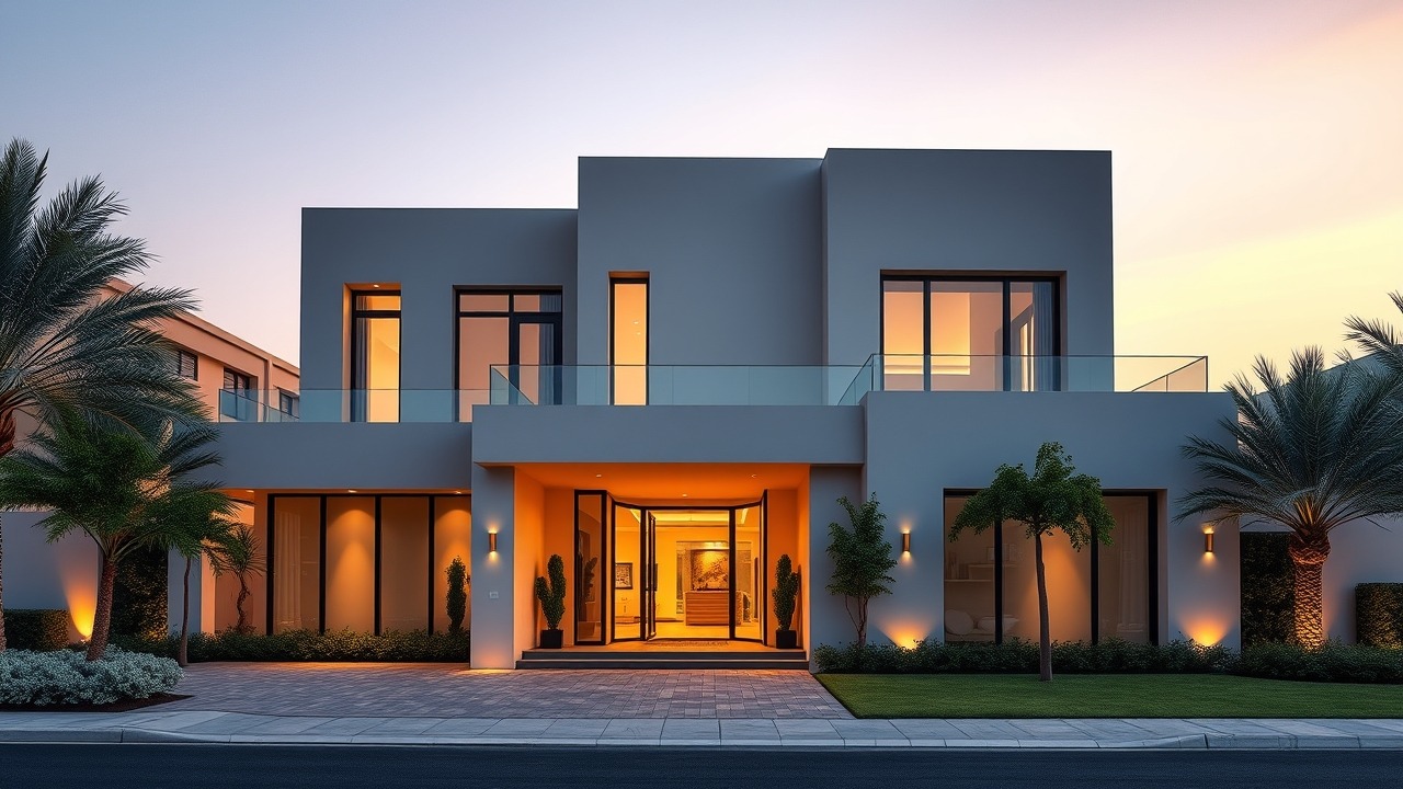Luxury villa in Dubai representing successful sale