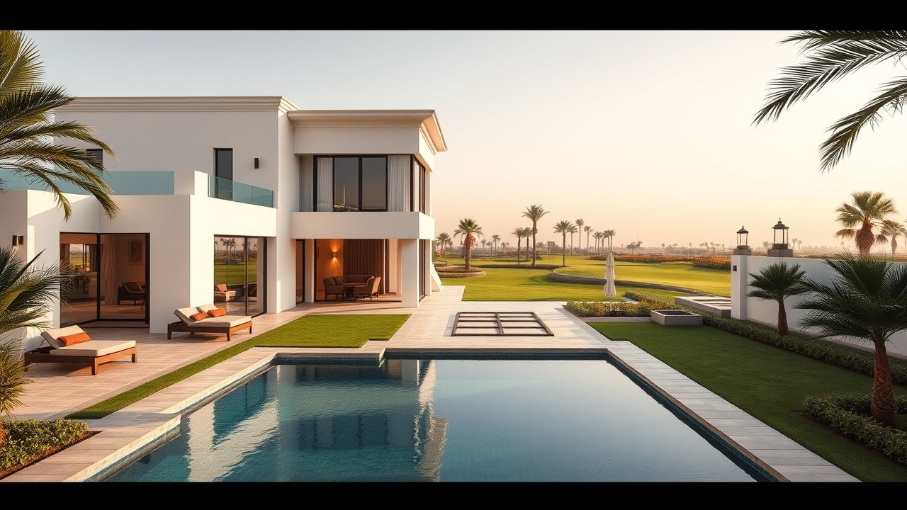 Victory Heights luxury villa on golf course