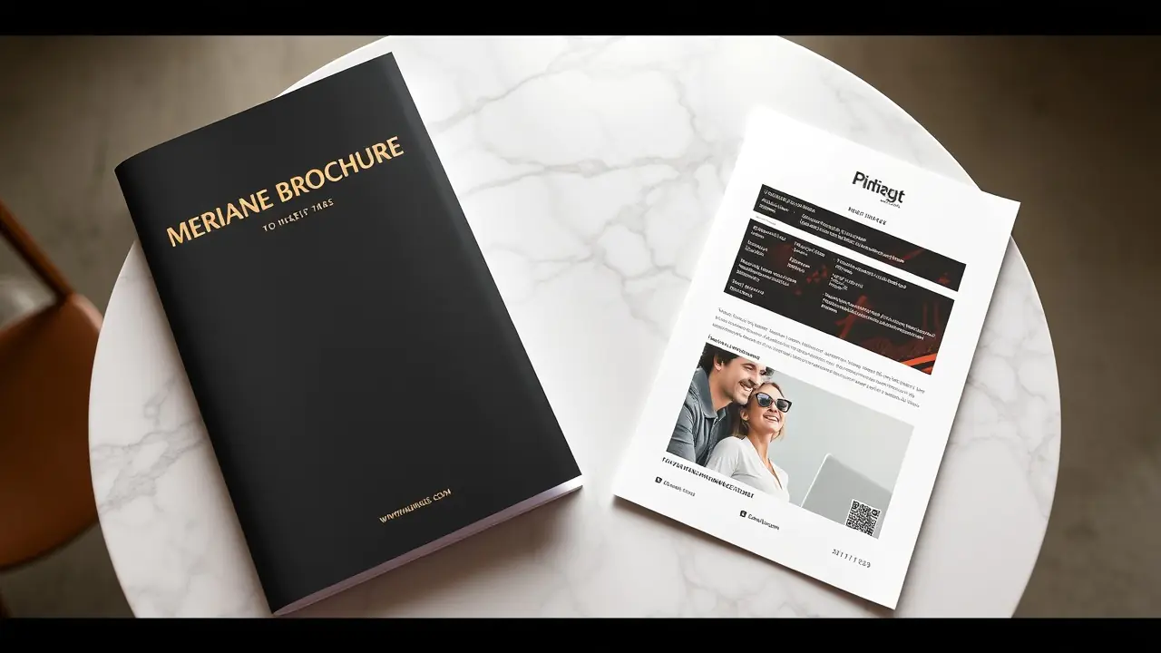 Premium vs standard property marketing materials