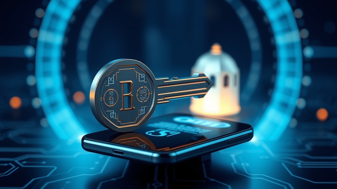 Secure digital escrow token for property transactions