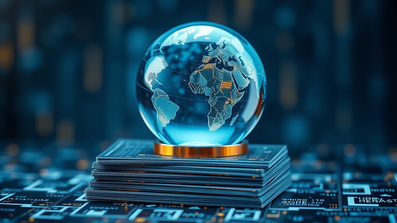 Global real estate investment concept Dubai
