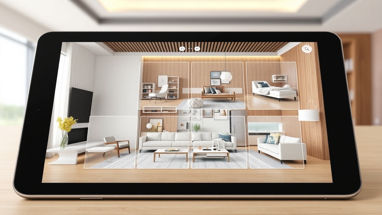 Virtual staging technology for Dubai real estate