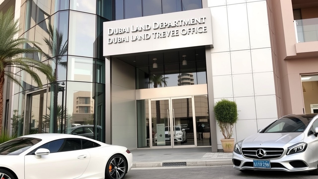 Dubai Land Department trustee office exterior