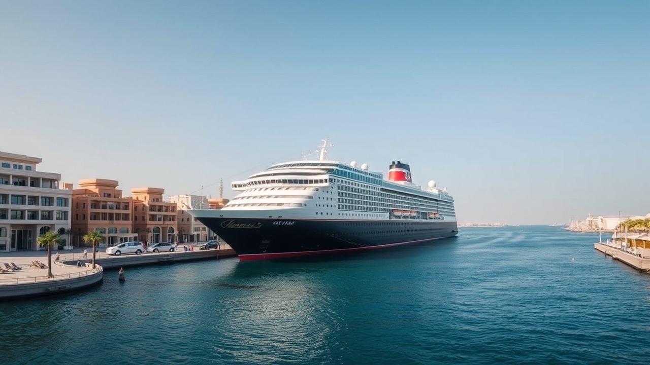 QE2 hotel at Rashid Yachts and Marina