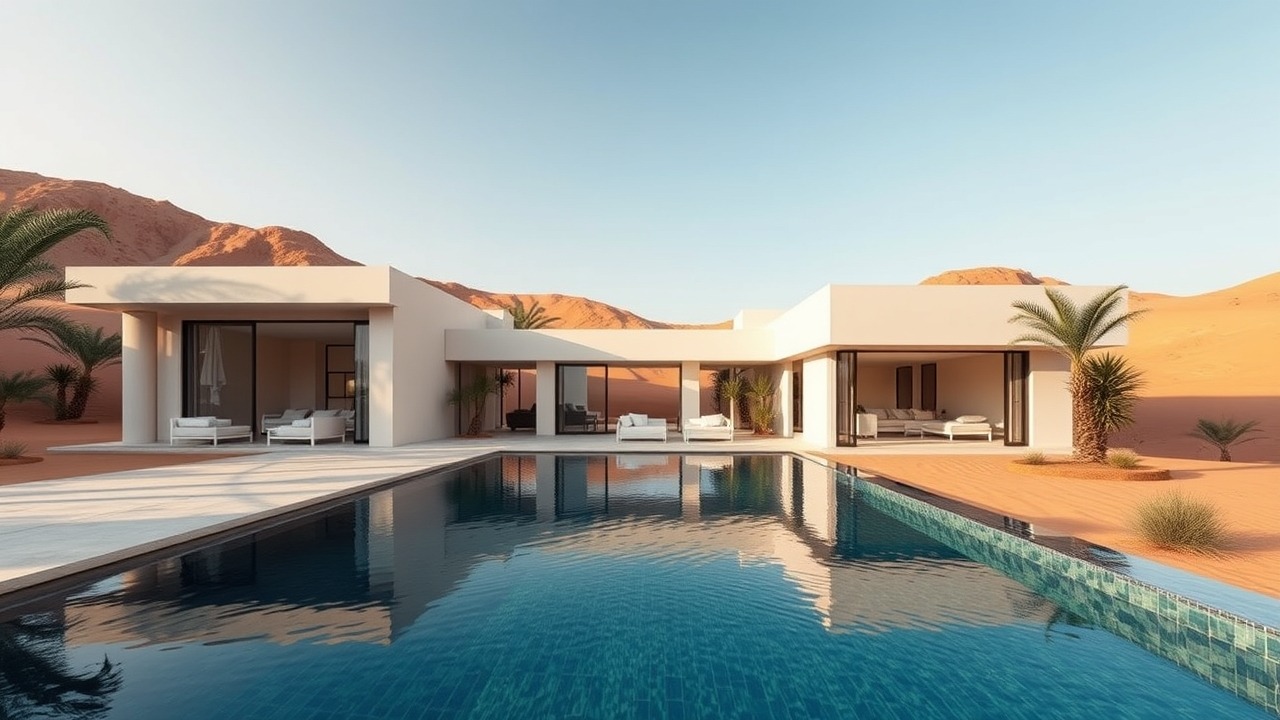 Salva 4-bedroom villa with pool Dubai