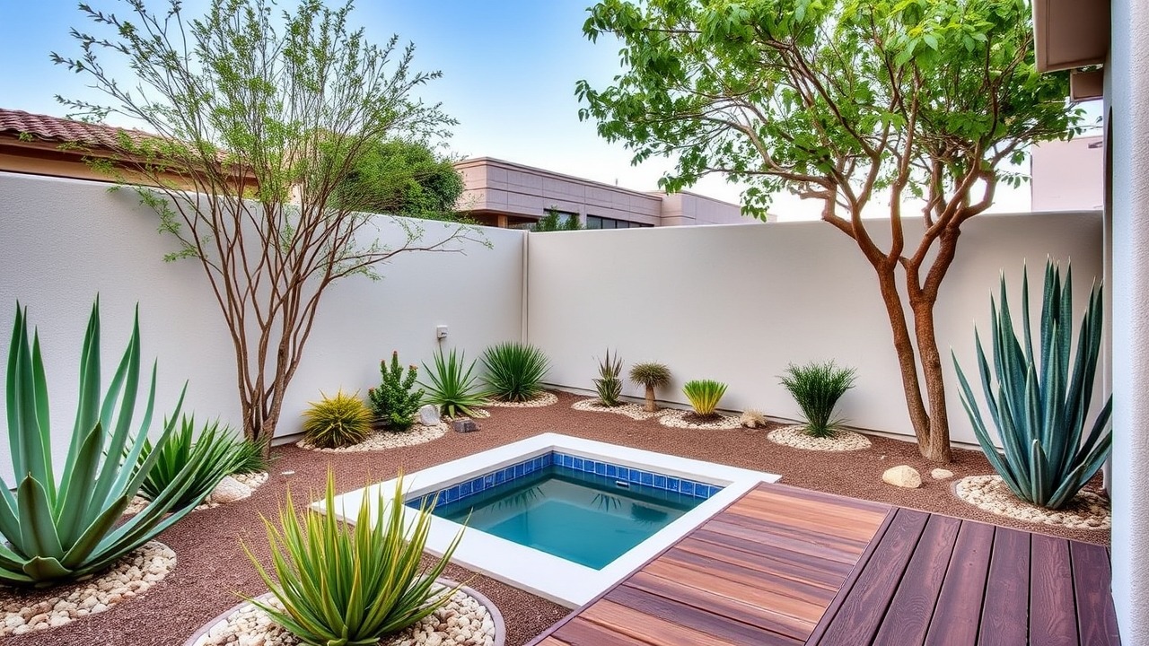 Sustainable garden design for a Springs corner villa