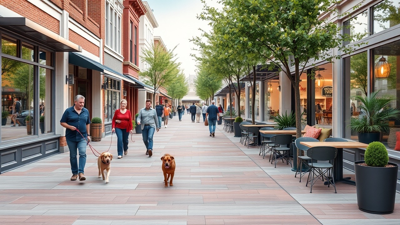 Community retail and lifestyle in Town Square Dubai