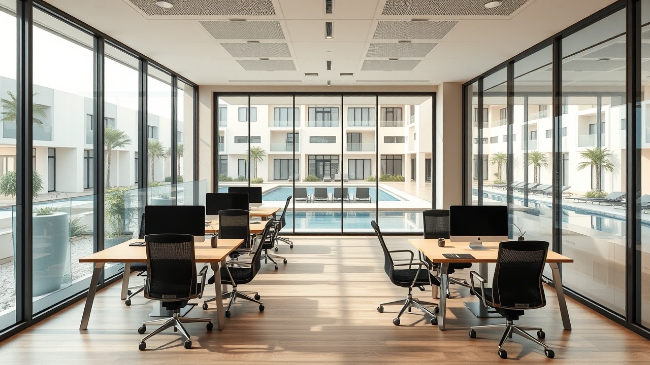Co-working space and amenities in Nshama Una