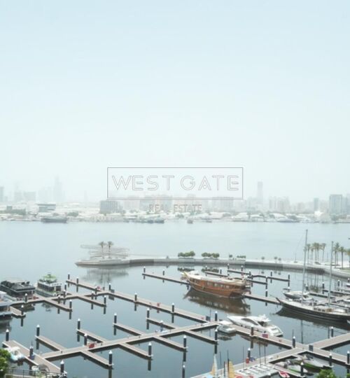 Full Creek View | 3BR + Maid’s Room | 2 Parkings