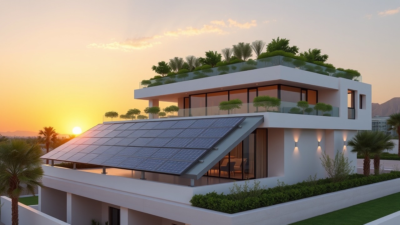 Sustainable smart villa concept Al Barari 2026