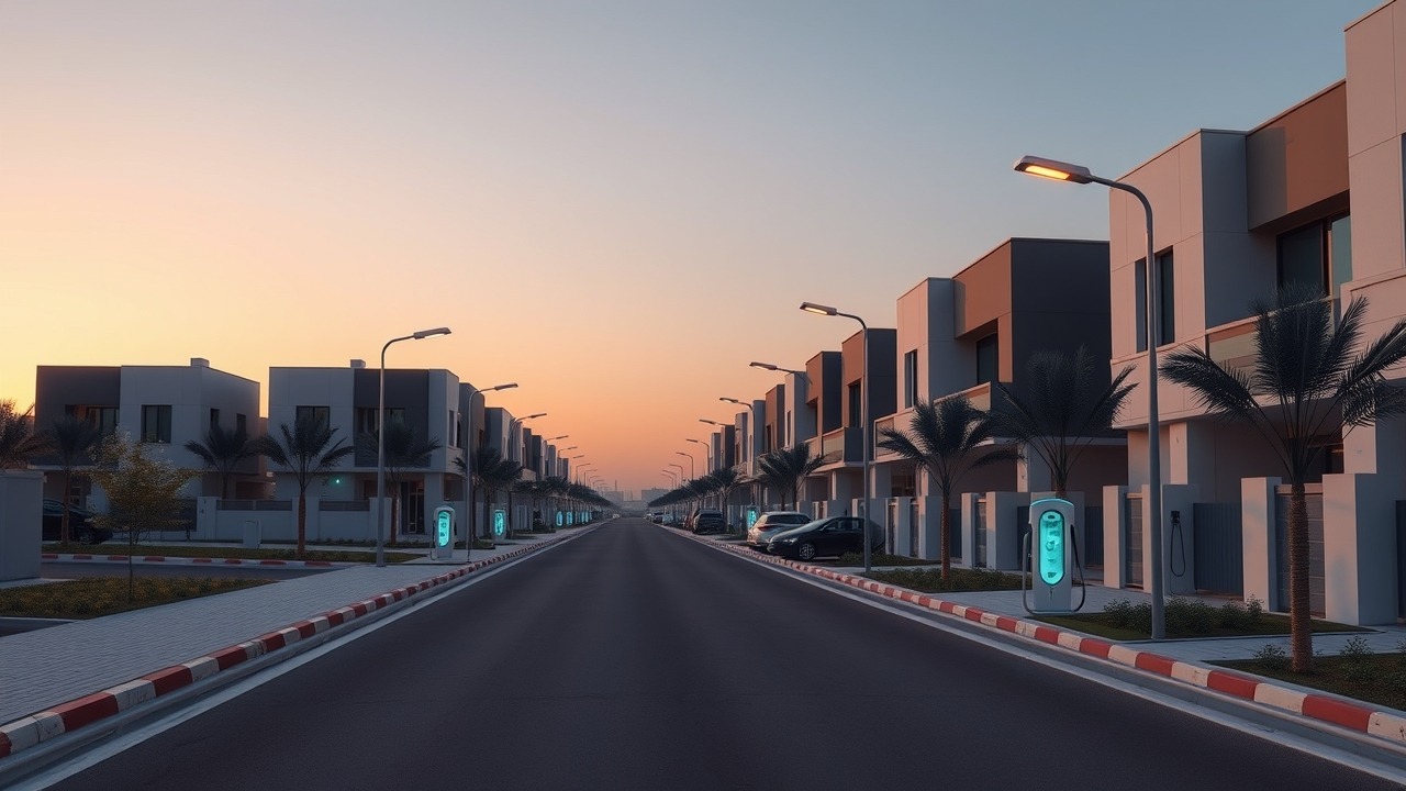 Smart residential neighborhood in Dubai South
