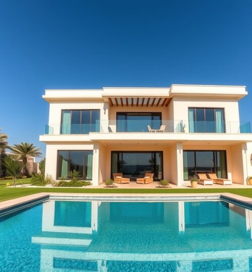 Luxury Living Legends villa with pool and large garden in Dubai