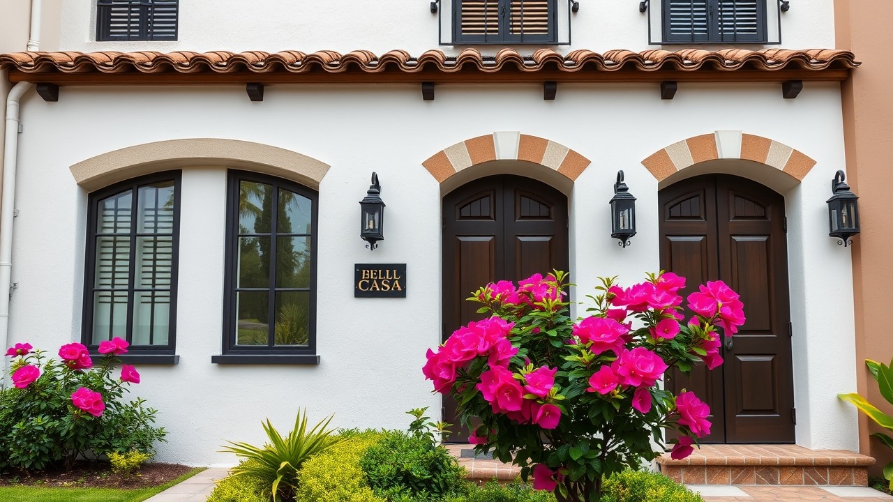 Bella Casa Serena Townhouse Exterior Architecture