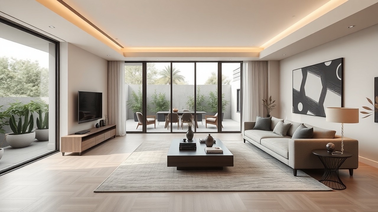 Serena 3 Bedroom Townhouse Modern Interior