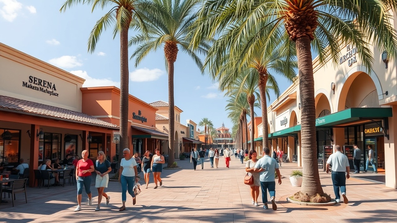 Serena Marketplace Central Plaza Dubailand
