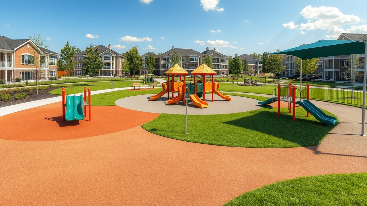 Community Park and Playground in Serena Dubai