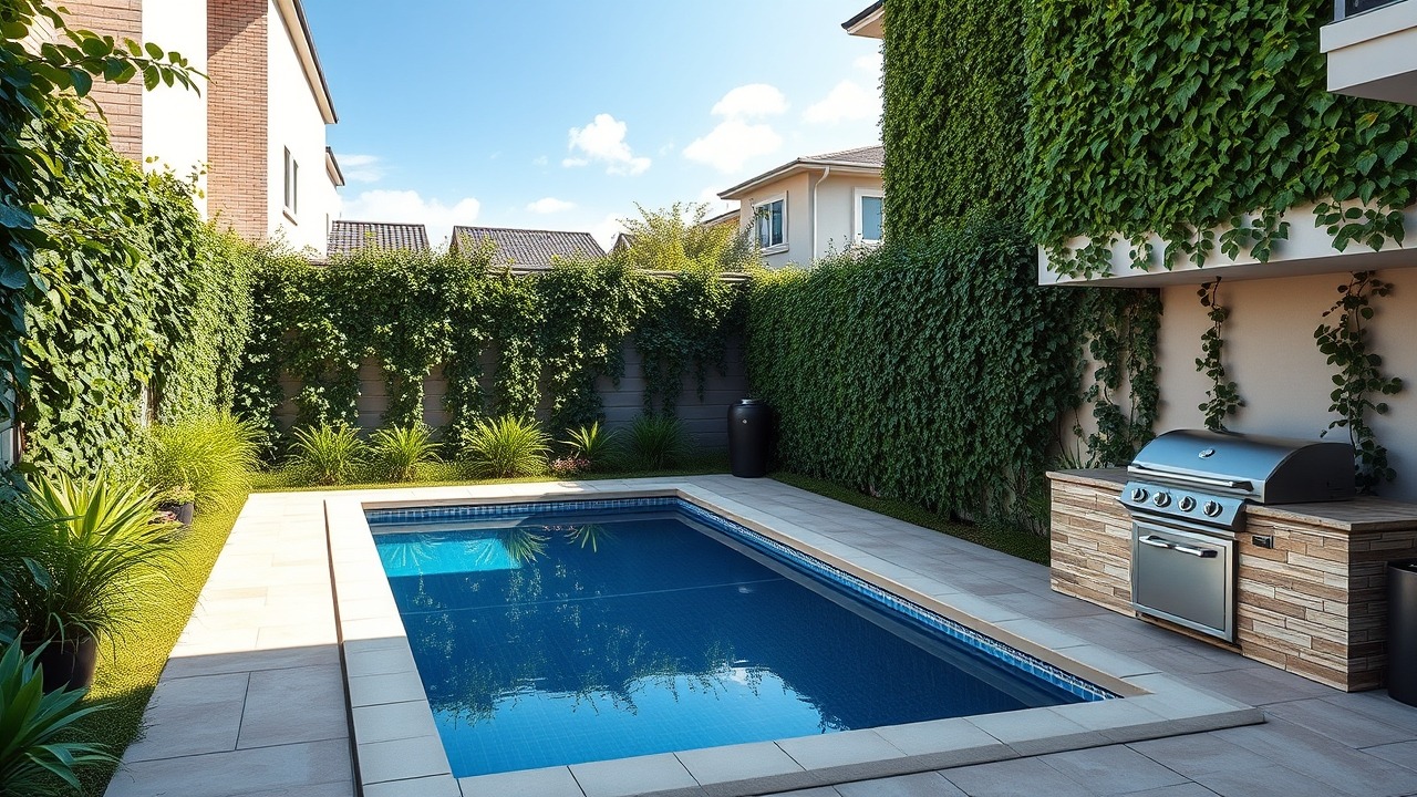 Private Backyard with Pool in Serena Casa Dora