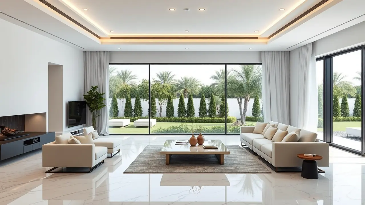 Design d'intérieur de villas de luxe dans la vallée d'Emaar
