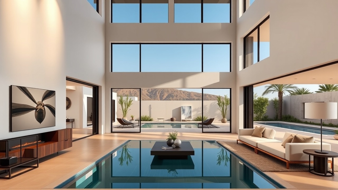 Luxury interior design of a La Quinta standalone villa