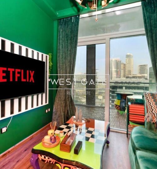 High-Floor 1BR | Burj & Canal Views