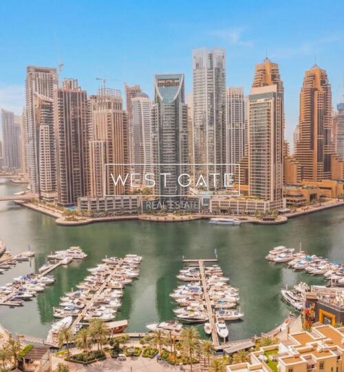 Full Marina View | Chiller Free | Luxury Furnished
