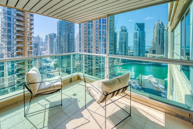 Furnished | Luxury 2BR+Study | Partial Marina View