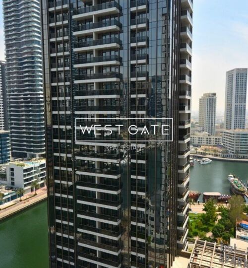 Furnished |2 Balconies |High Floor |JBR-MarinaView