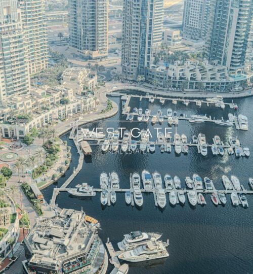 High Floor | Full Marina View | Vacant Now