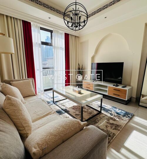 Ready to Move | Fully Furnished 1BR | With Balcony